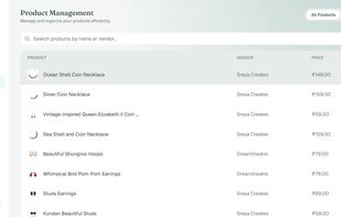 Full product catalogue auto detected and refreshed as you add new products on Shopify