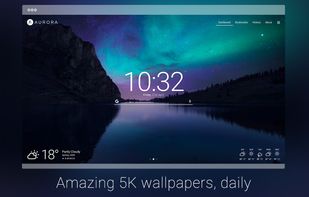 Aurora New Tab & Bookmark Manager screenshot 1