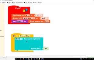 Blocks based programming editor