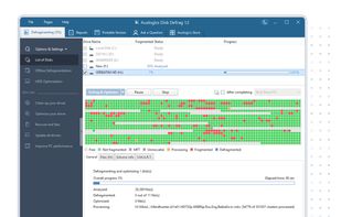 Auslogics Disk Defrag screenshot 2