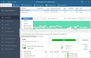 Auslogics SSD Optimizer screenshot 1