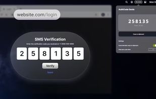 AuthCode Genie screenshot 1