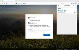 Authenticator Extension screenshot 1