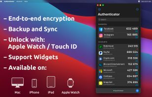 Authenticator App on iMac