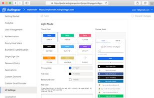 Authgear screenshot 1
