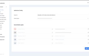 Authorizer (authentication) screenshot 1