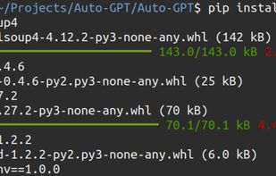 Auto-GPT screenshot 2