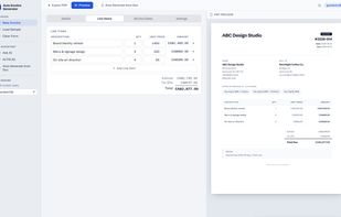 Auto Invoice Generator screenshot 1