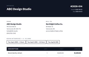 Auto Invoice Generator screenshot 3
