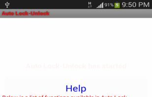 Auto Lock-Unlock screenshot 2