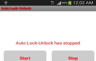 Auto Lock-Unlock screenshot 1