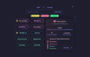 auto-mcs rules system for bans, operators and whitelists