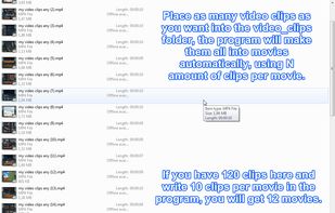 Auto Movie Assembler screenshot 3