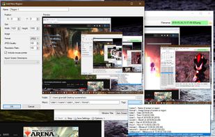 Add multiple regions and specify macro for date, time, and count