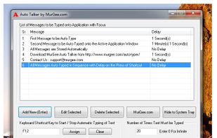 Auto Typer screenshot 1