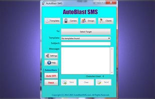 AutoBlast SMS screenshot 1