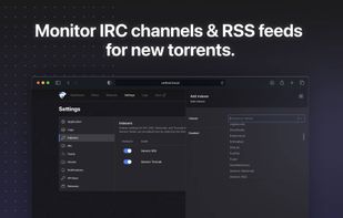 autobrr screenshot 2
