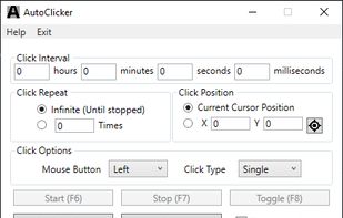AutoClicker screenshot 1