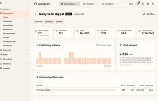 Autoposting automation overview