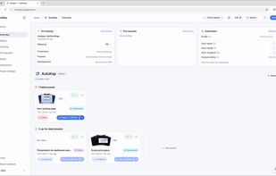 Project overview page