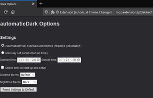 automaticDark - Time-Based Theme Changer screenshot 1