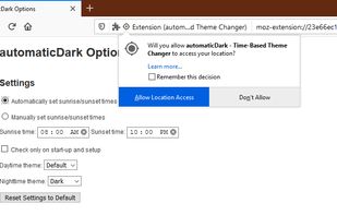 automaticDark - Time-Based Theme Changer screenshot 1