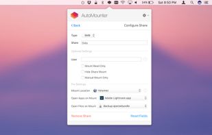 AutoMounter screenshot 3