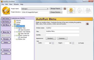 AutoRun Architect screenshot 1