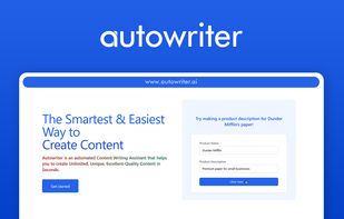 Autowriter screenshot 1