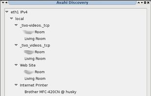 Avahi screenshot 1