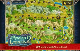 Avalon Legends Solitaire screenshot 3