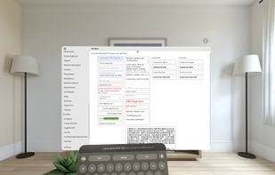 Control Catalog running on visionOS. 