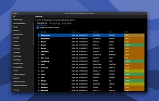 Control Catalog app running on macOS. 
