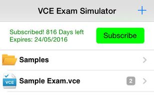 Avanset VCE Exam Simulator screenshot 1