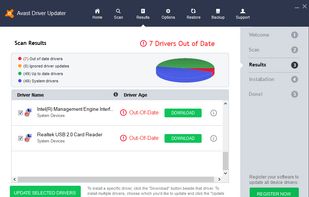 Avast Driver Updater screenshot 1