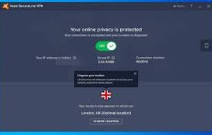Avast SecureLine VPN screenshot 1