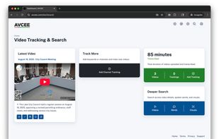 Screenshot of the dashboard