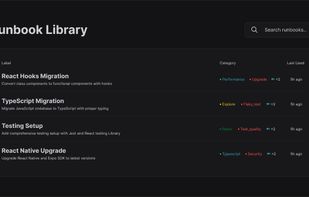 Aviator Runbooks screenshot 3