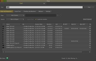 Avid PhraseFind screenshot 1