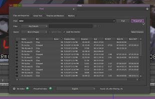 Avid PhraseFind screenshot 2