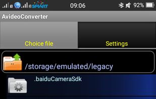 AvideoConverter screenshot 1