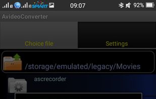 AvideoConverter screenshot 2