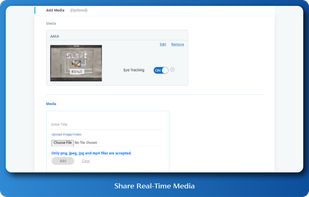 Use image, audio and video files during a call to break the shackles of communication