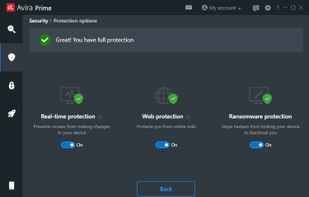Avira Antivirus screenshot 2