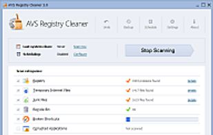 AVS Registry Cleaner screenshot 1