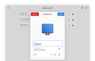 Awake on LAN screenshot 1