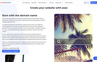 AwardSpace screenshot 1