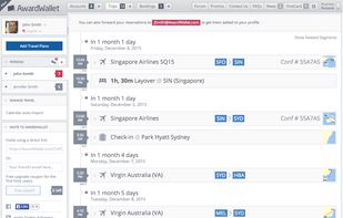Travel timeline (website version)