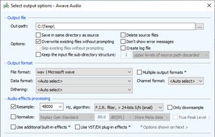 Awave Audio screenshot 1