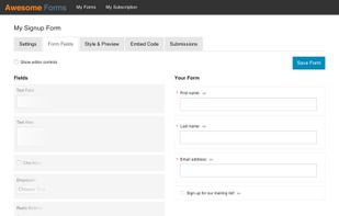 Awesome Forms screenshot 1
